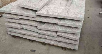 襄阳芝麻白蘑菇石，自然面