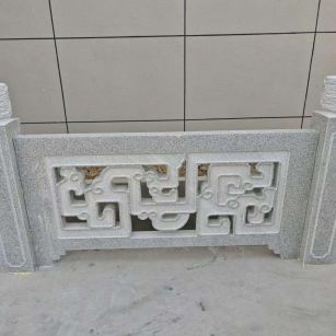 襄阳芝麻白河道栏杆 桥栏杆