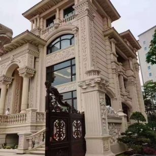 襄阳黄金麻别墅外墙异形定制