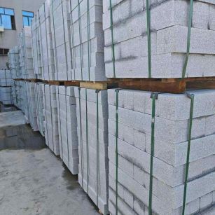 襄阳芝麻白路牙石，路侧石