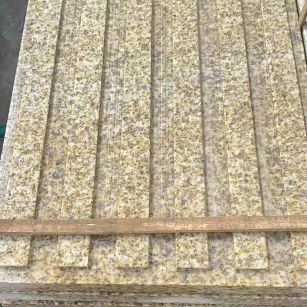 襄阳黄金麻盲道 石材盲道